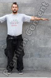 Whole Body Head Man Woman T poses Casual Sports Slim Chubby Street photo references